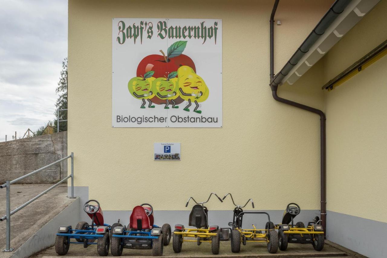 Apartamento Zapfs Bauernhof Stiefmütterchen Tettnang Exterior foto